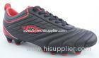 Anti Slip PU, EVA, TPU Red / White / Black / Blue Men Indoor Soccer Running Shoes