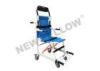 Outdoor Rescue Ambulance Stair Stretcher , Foldable paramedic stretcher with cushion