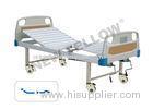Manual Double Crank medical supplies hospital beds With ABS Head / Foot Board