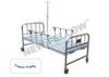 Simple Powder - coated Steel Manual medical equipment hospital beds with Double Crank