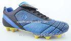 Custom PU, EVA, Rubber Blue / silver /yellow Waterproof Boys Walking Football Turf Shoes