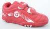 red Childrens Soccer Shoes for running , Comfortable Soccer Shoes