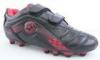 Mesh / PU Childrens Soccer Shoes , red Soccer Turf Shoes size 30 - 35