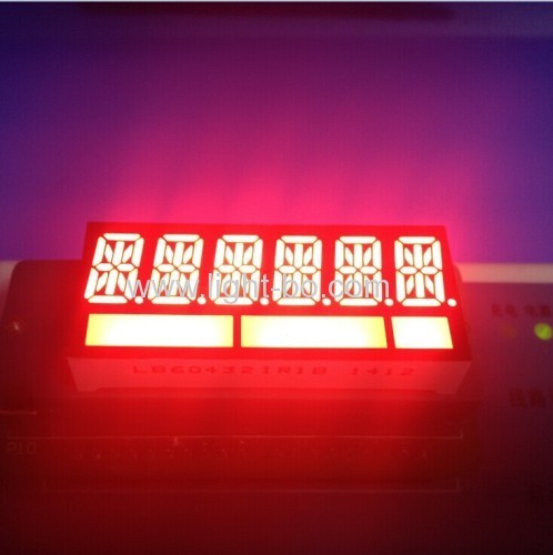 Triple Digit 0.56  14 segment led display Super bright red common anode for instrument panel