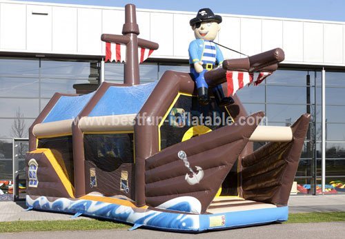 Inflatable Pirate Ship Shooter