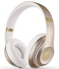 Beats by Dre Studio 2.0 Wireless On Ear Noise-Cancelling Rechargeable Headphones Gold