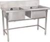 Stainless Steel Double Compartment Sink