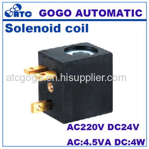 Electric 9v 12v 24v 110v 220v 100v 230v solenoid for valve plug wire lead type connector