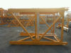 Flat Head Tower Crane Mast Sections , Tower Crane Spare Parts,Crane Mast