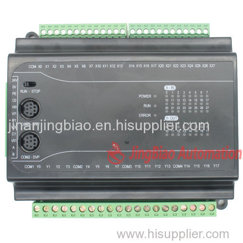 FX1N 40MR PLC with Module 24input 16input 2 analog input(0-10v) 2 analog output(0-1LC support the modbus protocol 3X 4X
