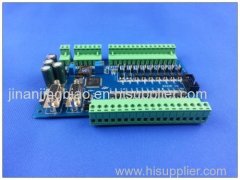 14 port input 10 port relay outputS7-200 CPU224XP Support original expansion module analog 2AD1DA with 232 cable