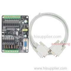 14MT 8 in 6 Transistors out PLC with RS232 cable by Mit**subishi FX2N by GX Developer ladder With data cable(ARM)