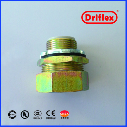 Zinc plated steel connector