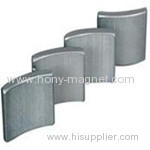 Strong sintered ndfeb arc rotor magnets