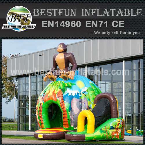 Bouncy castle Disco Jungle Fun