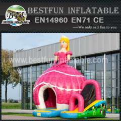 Disco Fun Princess bouncy castle