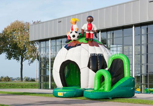 Bouncy castle Disco Fun Football