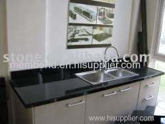 Black Granite Kitchen Countertop