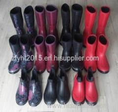 Various Woman Neoprene Rubber Boot, Neoprene Boot, Rain Boots