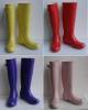 Various Waterproof Printing Rubber Rain Boots, Woman Rubber Boots