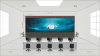 VETO indoor narrow 5.3mm bezel 55 inch 6*3 cabinet video wall