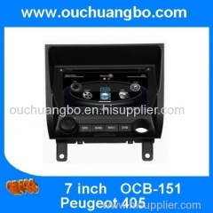 Ouchuangbo Auto Radio DVD Player GPS Navigation for Peugeot 405 S100 Platform 3G Wifi TV Audio Player