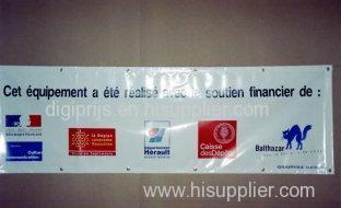 Outdoor solvent base frontlit or backlit PVC flex vinyl banner printing service