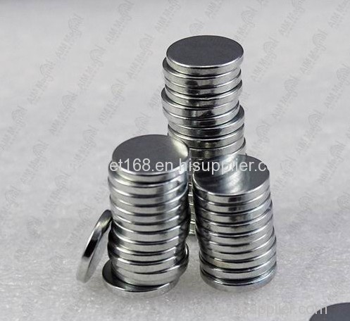 Nickel coating d22 x 2mm disc ndfeb magnet