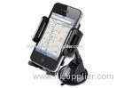 Shockproof Portable 360 Metal Phone Holder ABS , GPS MP4 Car Cellphone Holder