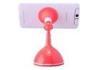 Pink Universal Mobile Phone Stand Holder , Auto Cell Phone Car Holder For Mobile Phone