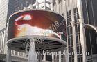 High Definition P10 Curved LED Display DIP For Stadiums , Night Club