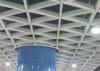 suspended decorative Metal Grid Ceiling aluminum Triangle For stadiums / subway