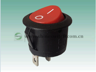 Shanghai Sinmar Electronics Round Rocker Switches 6A250VAC 3PIN Ship Paddle Switches