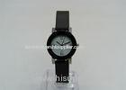 Fashion Black and white Silicone Strap Watch for women Analog Quartz Watch
