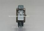 Square PU leather strap luxury ladies watches with sr626sw battery
