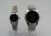 Lovers style Alloy Couples Watches Set steel ribbon strap 22MM / 36MM