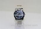 Metal Men Quartz Watch black grid dial bezel gents wrist watches