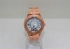 Professional 18K rose gold Diamond Quartz Watch for women eco friendly