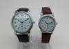 Big Face Couples Watches Set 24H indicator / analog quartz watch