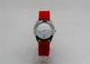 Vogue Lady Alloy Wrist Watch / silicone wrist watch With Japan movement