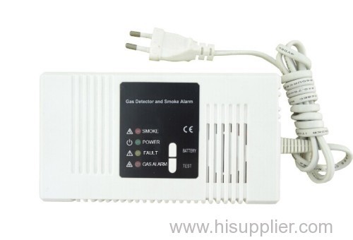 Compound Multi Gas Smoke Detector Alarm With Electrochemical Sensor