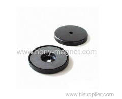 Bonded permanent micro motor ferrite magnet