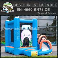 Mini Multifun whale slide bouncer