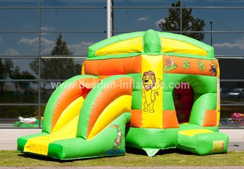 Pentagon Jungle bounce house