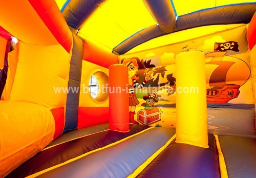 Pentagon Pirate bouncy slide