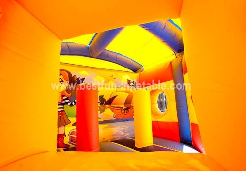 Pentagon Pirate bouncy slide