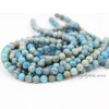 Wholesale Cheap Natural Blue Imprerial Jasper Round Semi Precious Stone Beads String 4 6 8 10 12mm