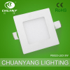 new design ultrathin square white LED lighting 3W