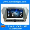 Ouchuangbo Auto DVD for Suzuki Alto GPS Navigation Stereo System Bluetooth TV Audio Player