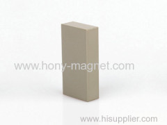 Bgrey epoxy coating bonded neodymium ferrite magnets square